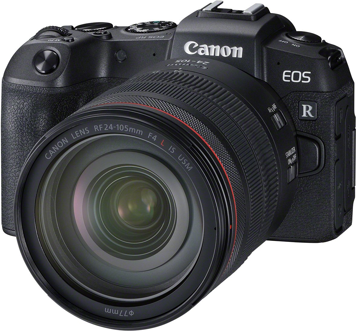 EOS RP_FrontSlantLeft_RF24-105mm F4 L IS USM