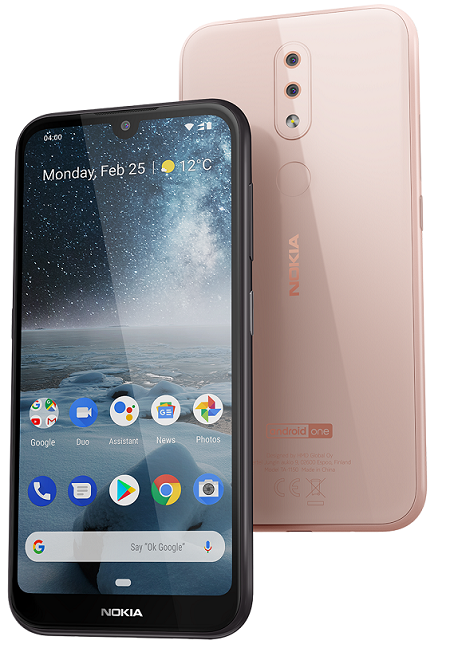 [289749] HMDGlobal-Nokia4.2-Pink-FrontandBack-DS