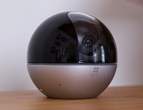 EZVIZ C6W pan and tilt indoor camera.