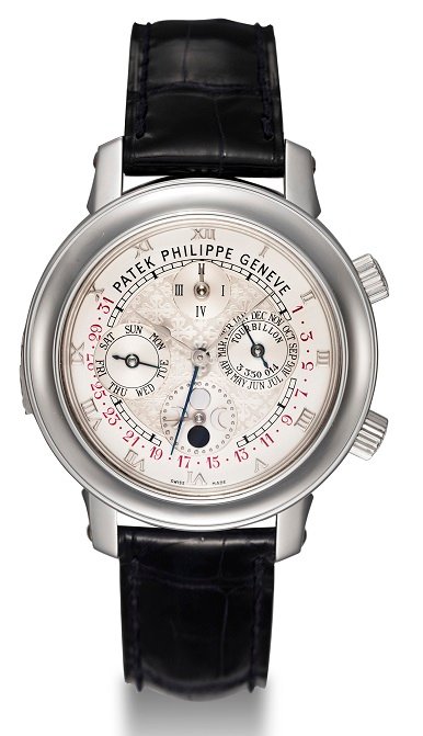 LOT 1 Patek Philippe, ref 5002P sold for $1,590,000