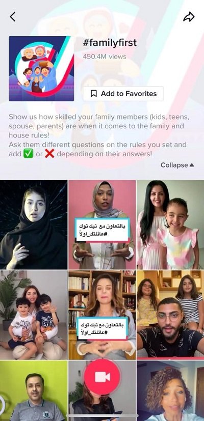 #FamilyFirst x Safety on TikTok