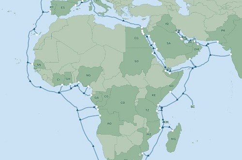 نظام الكابل البحري 2 Africa