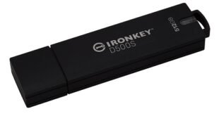 وحدة التخزين المشفرة من كينغستون IronKey D500S تحصل على أعلى اعتماد أمني عالمي لمعايير حماية البيانات
