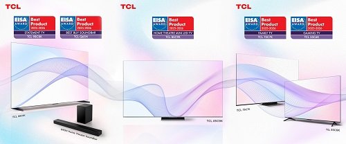 “TCL” تحصد 5 من جوائز “الجمعية الأوروبية للصورة والصوت” وتُعيد تعريف التميّز في تقنيات الشاشات الكبيرة 