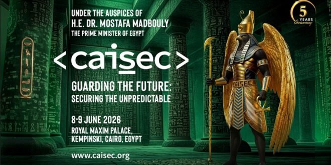 مؤتمر ومعرض caisec يعيد صياغة استراتيجيات السيادة الرقمية في نسخته الخامسة