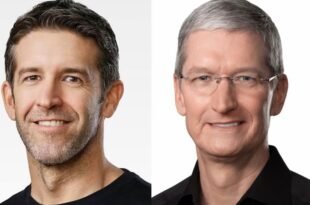 old and new apple CEO