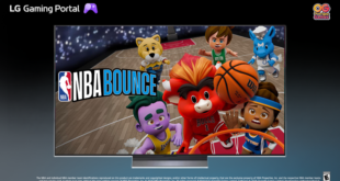 لعبة NBA BOUNCE تُضفي متعة على تلفزيونات وشاشات إل جي إلكترونيكس الذكية