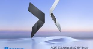  أسوس Asus تكشف عن جهاز ExpertBook A7 فائق النحافة لمواكبة متطلبات العمل أثناء التنقل